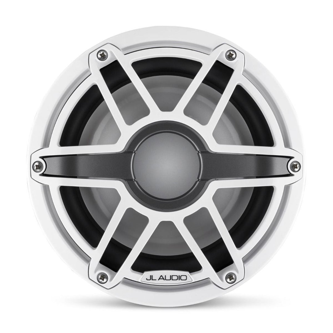 JL Audio JLM6-8IB-S-GW-GW-4: 8" M6- / IB-Series Gloss White Sport Marine Subwoofer