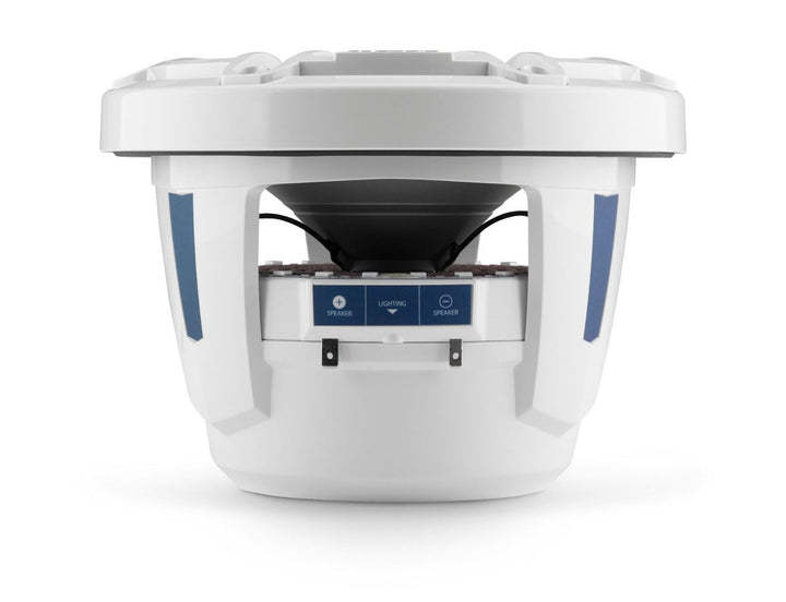 JL Audio JLM6-8IB-S-GW-GW-I-4: 8" M6- / IB-Series LED RGB Gloss White Sport Marine Subwoofer