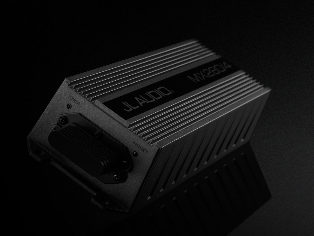 JL Audio JLAMPMX280-4: 280 W 4-Channel MX-Series Class-D Powersports Amplifier