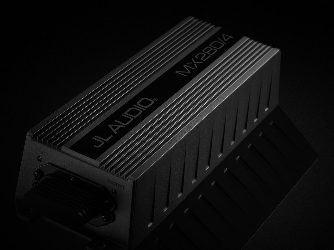 JL Audio JLAMPMX280-4: 280 W 4-Channel MX-Series Class-D Powersports Amplifier