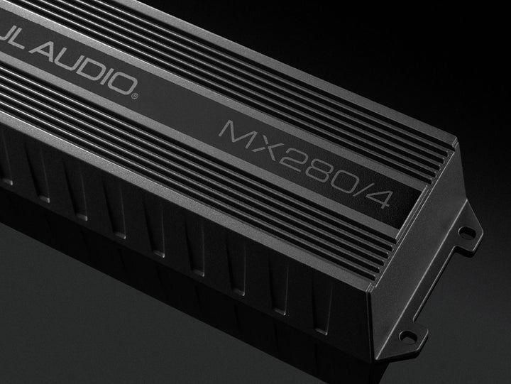 JL Audio JLAMPMX280-4: 280 W 4-Channel MX-Series Class-D Powersports Amplifier