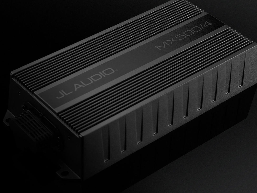 JL Audio JLAMPMX500-4: 500 W 4-Channel MX-Series Class-D Powersport Amplifier