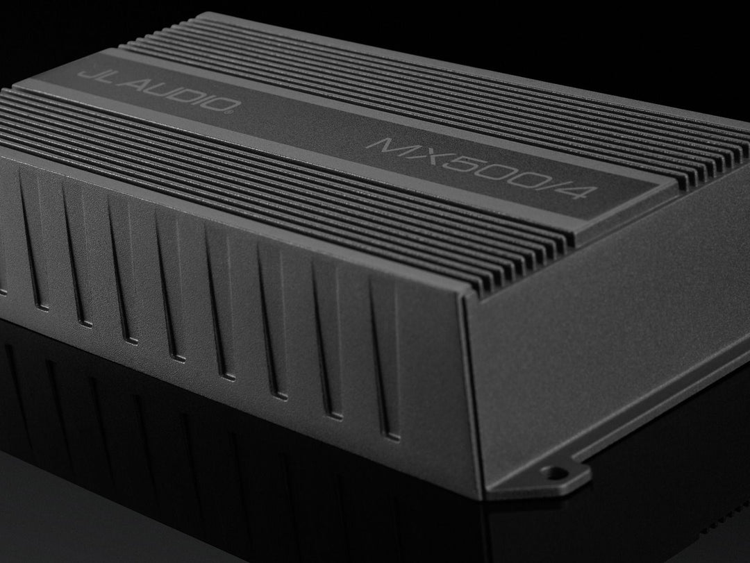 JL Audio JLAMPMX500-4: 500 W 4-Channel MX-Series Class-D Powersport Amplifier