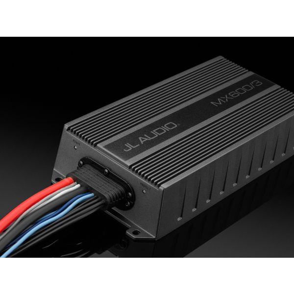JL Audio JLAMPMX600-3: 600 W 3-Channel MX-Series Class-D Powersport Amplifier
