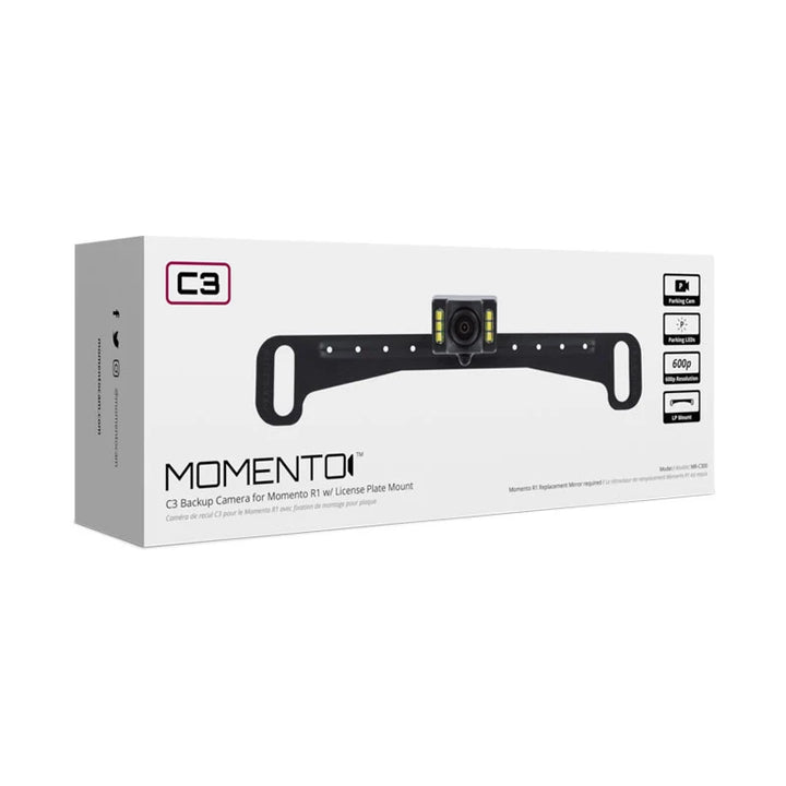 Momento MR-C300: C3-Series License Plate Mount Backup Camera