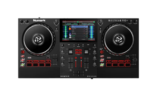 Numark Mixstream Pro +: Standalone Streaming DJ Controller with Amazon Music