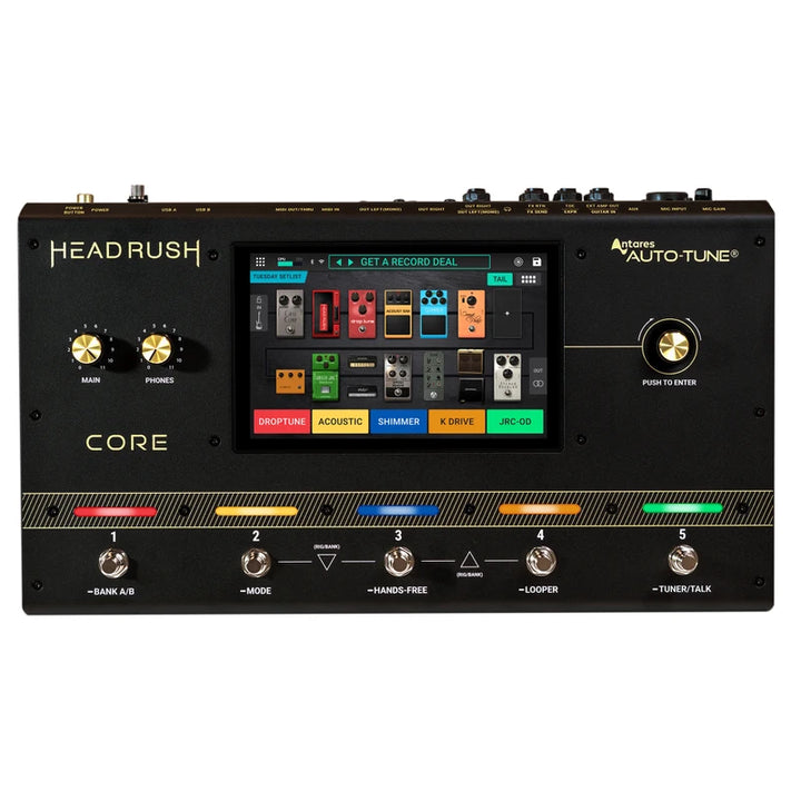 HeadRush Core: Guitar Multi-effect/Amp Modeler/Vocal Processor Unit