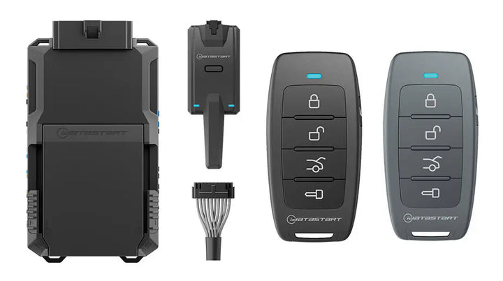 IDatastart RS-101G-HCX: 1-Way 5-Buttons 3000 FT Range All-In-One Remote Starter