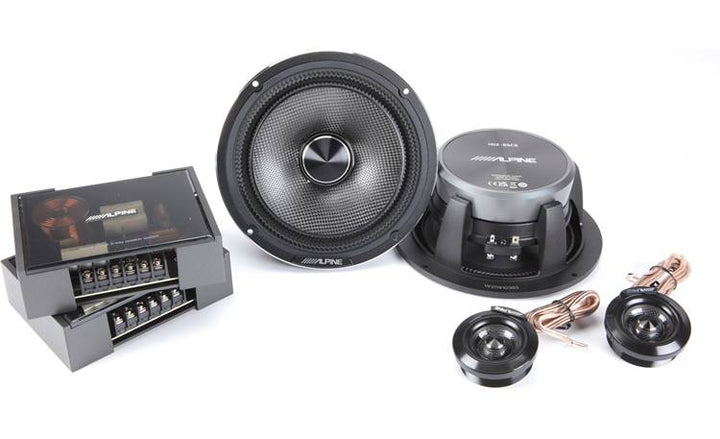 Alpine HDZ-65CS: Status Series 6-1/2" 2-way slim-fit component speaker system