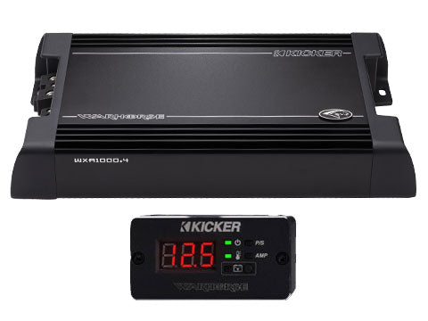 Kicker 49WXA10004: 4-Channel Warhorse Car Amplifier