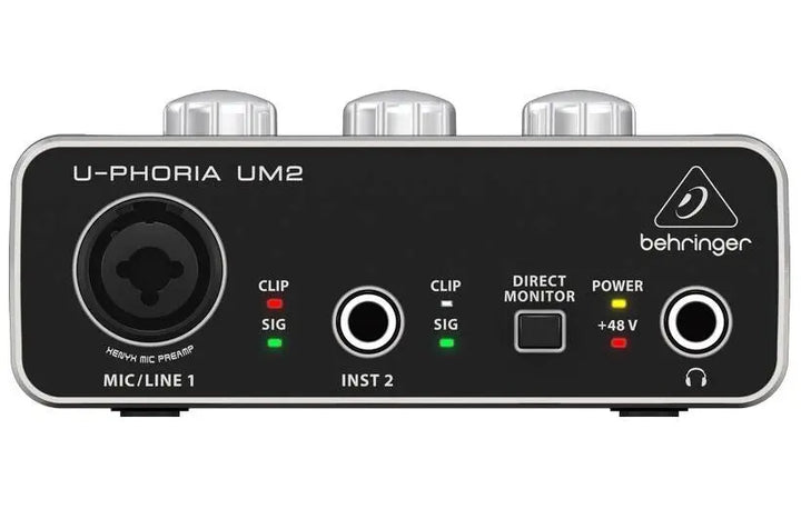 Behringer UM2: 2 x 2 USB U-Phoria Audio Interface