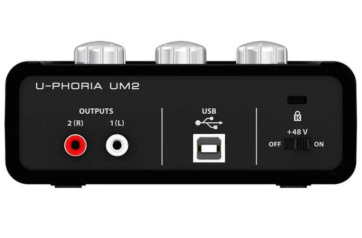 Behringer UM2: 2 x 2 USB U-Phoria Audio Interface
