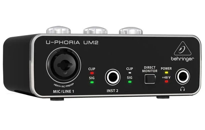 Behringer UM2: 2 x 2 USB U-Phoria Audio Interface