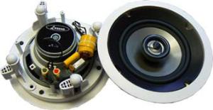 A4IC-ON Leg:6 1/2" Round Ceiling Speaker (Pair)