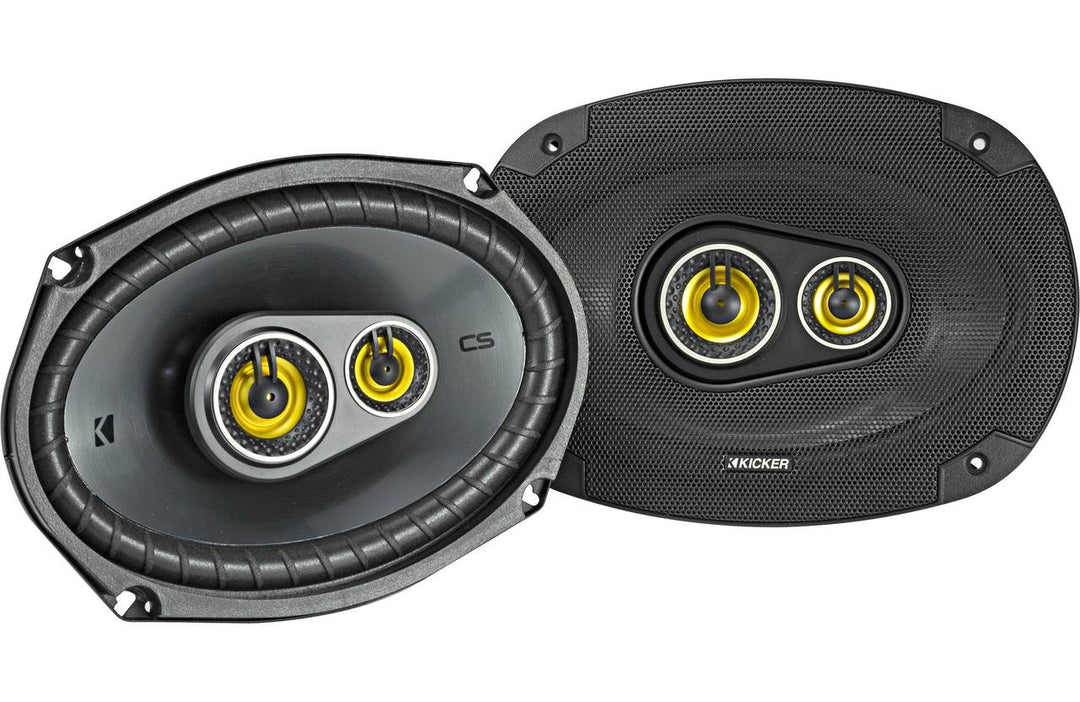 Kicker 46CSC6934: 6 x 9" 3-Way Car Speakers CS Series