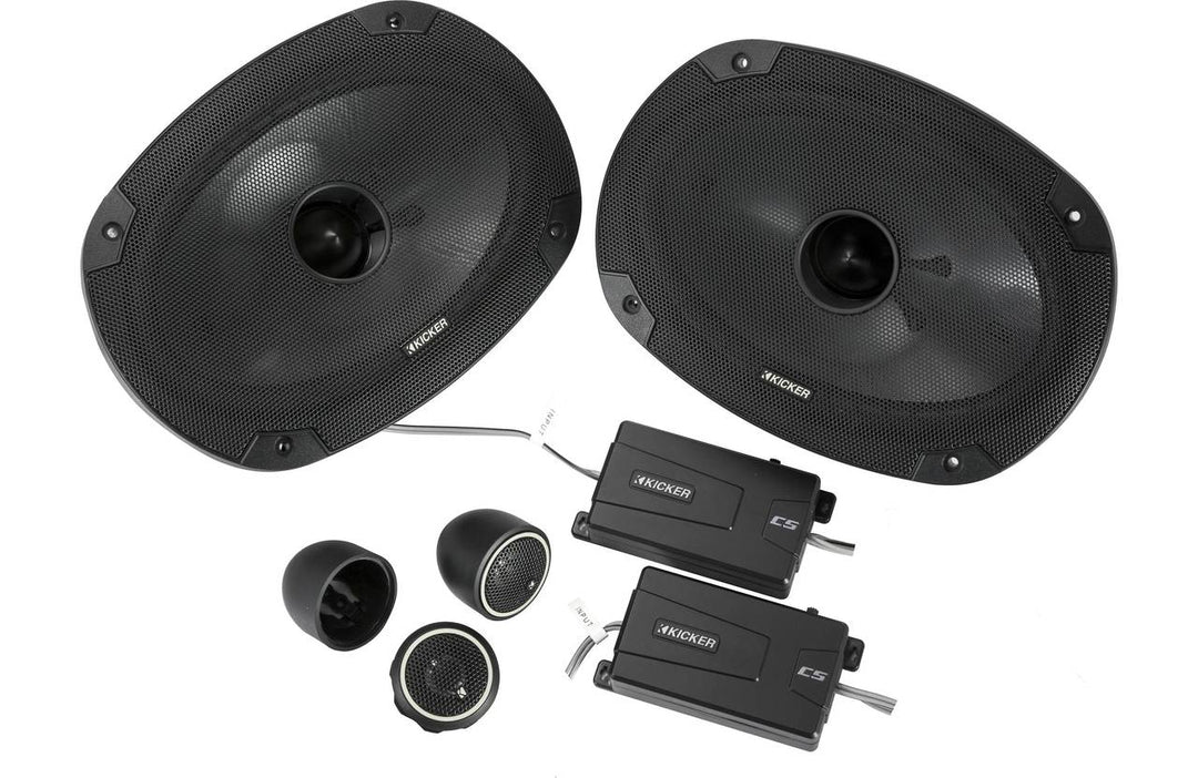 Kicker 46CSS684: 6 x 8" Component Speaker System CS Series