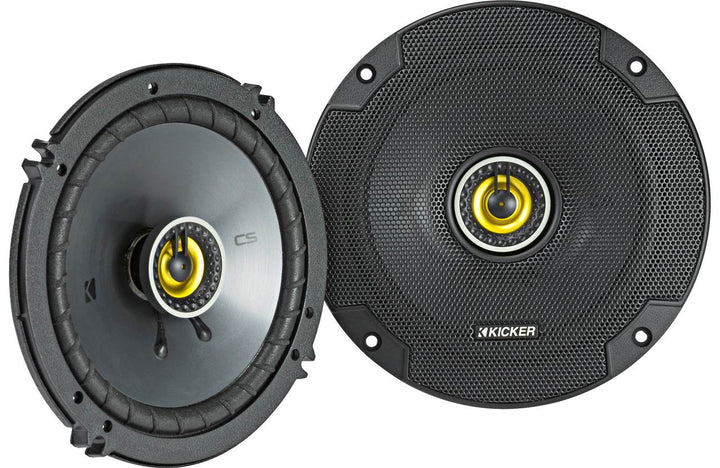 Kicker 46CSC654: 6.5" 4 Ω Coaxial Speakers