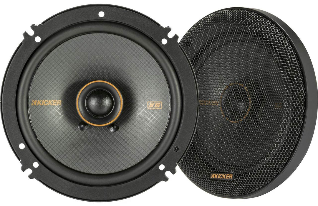 Kicker 47KSC6504: 6 x 1 / 2" 2-Way Car Speakers KS Series