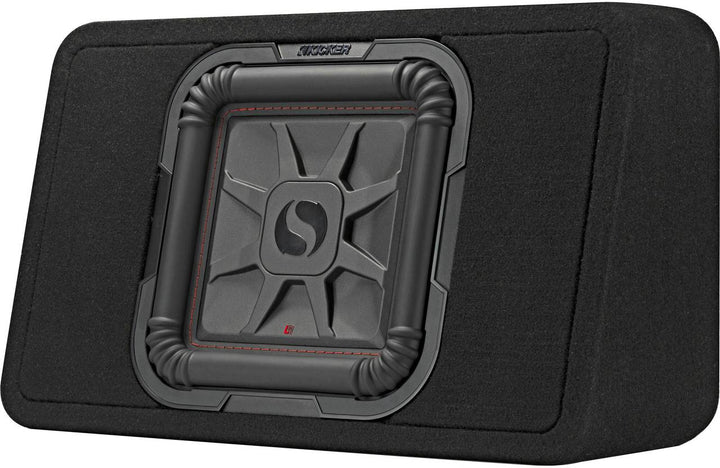 Kicker 46TL7T102: 10" 2 Ω L7-Series Single Thin Profile Enclosure