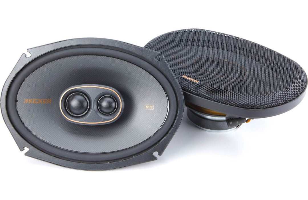 Kicker 47KSC69304: 6 x 9" 3-Way Car Speakers KS Series