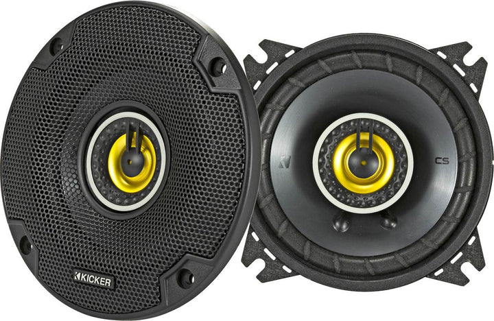 Kicker 46CSC44: 4" 4 Ω Coaxial Speakers