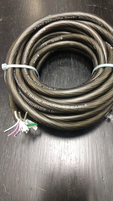 Wire Acc: Speaker Wire 9 Conductor 18 AWG 25 FT