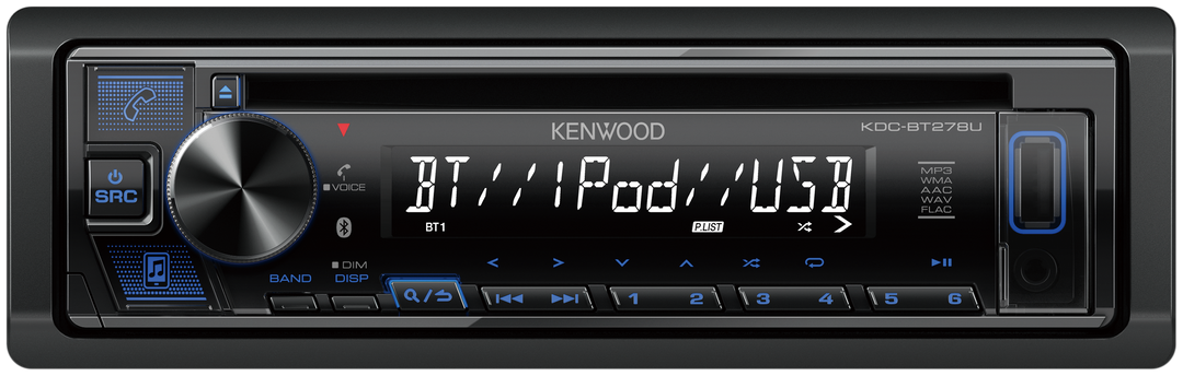 Kenwood KDCBT278U: CD Receiver