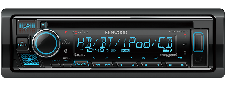 Kenwood Excelon KDC-X704: CD Receiver