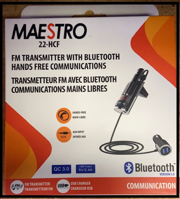 Maestro 22-HCF: FM Transmitter