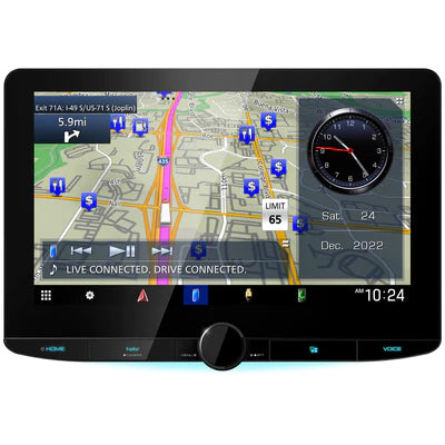 Kenwood DNR1008RVS : 10.1" Multimedia Navigation Receiver for RVs/Trucks