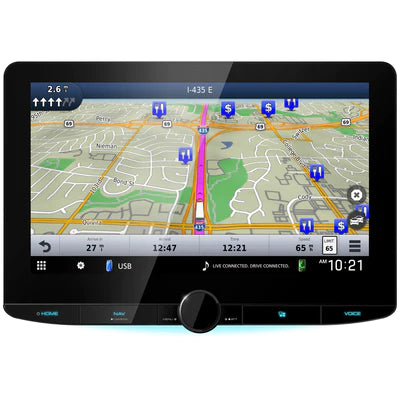 Kenwood DNR1008RVS : 10.1" Multimedia Navigation Receiver for RVs/Trucks