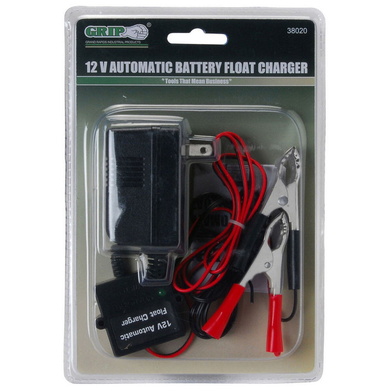 Grip Tools 38020: 12 V Automatic Battery Float Charger