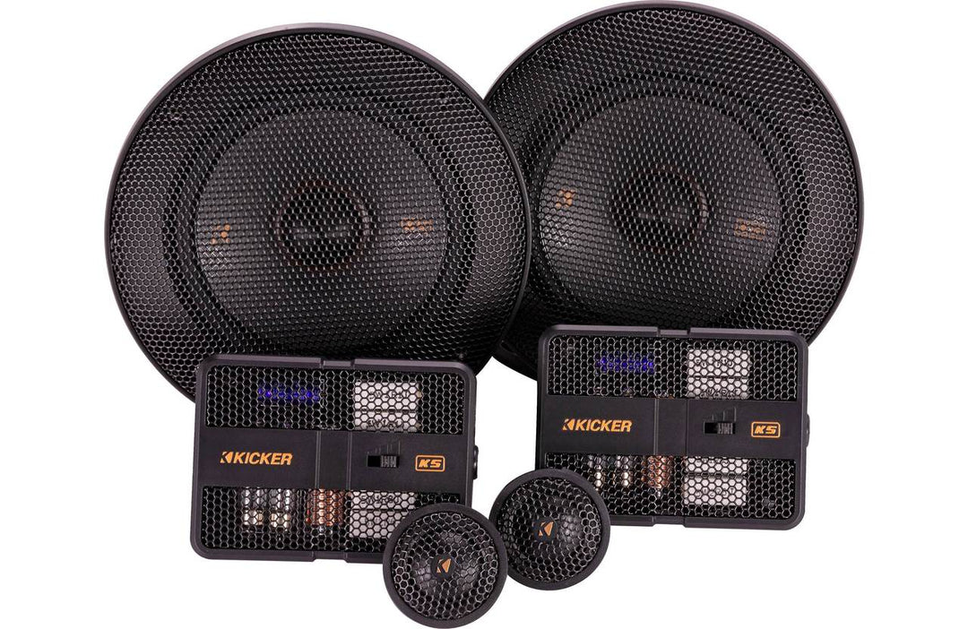 Kicker 47KSS504: 5 x 1 / 4" Component Speaker System KS Series