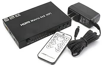 AA 16-6842: HDMI High Speed Matrix 4 IN 2 OUT