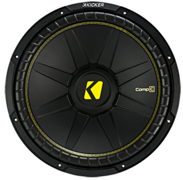 Kicker 44CWCS104: 10" CompC Series Subwoofer 4-Ohm