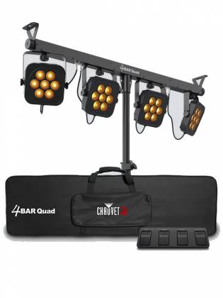 Chauvet DJ 4BAR-QUAD LED Wash Lights: Wash Lighting System
