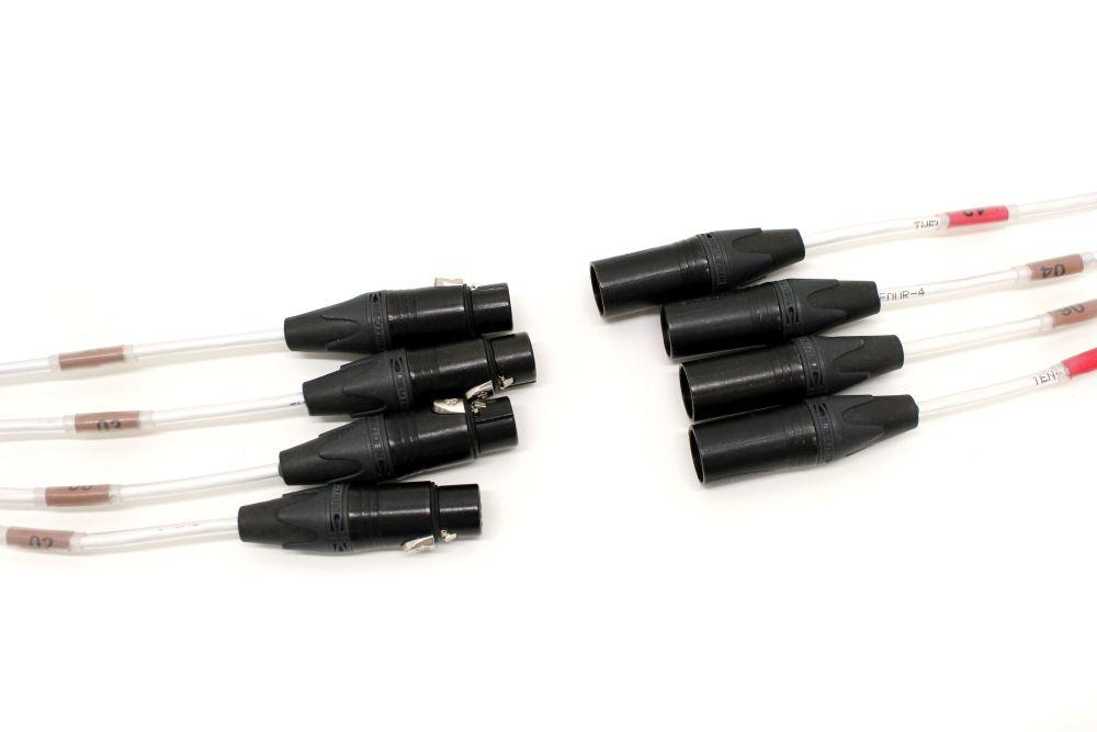 DPR-4FX/4MX SFM:4 XLR Male To 4 XLR Female  4channel Sub snakes Cable