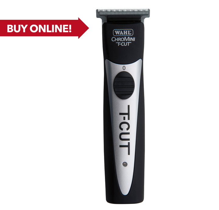Wahl ChroMini T-Cut #56379: Professional Cordless Rechargeable T-Blade Trimmer