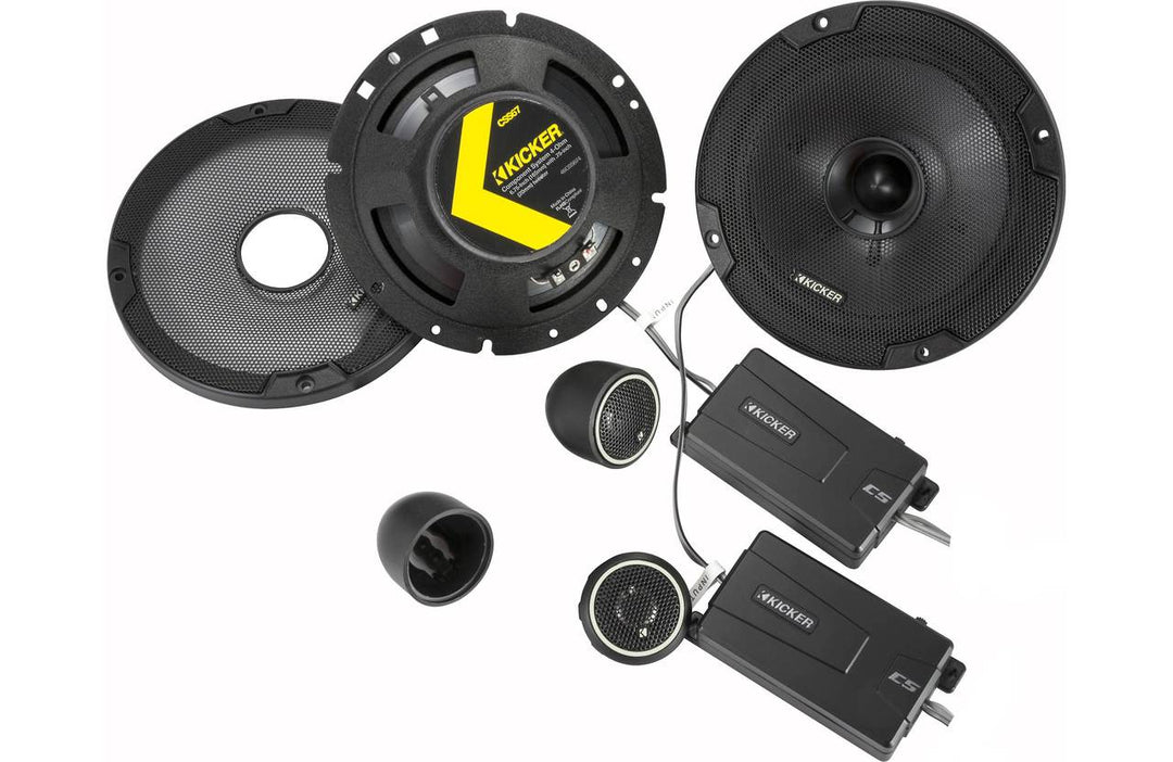 Kicker 46CSS674: 6 x 3 / 4" Component Speaker System CS Series