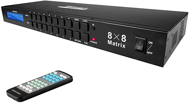 AA 16-6888-42: HDMI 4K Version 2.0 Matrix 8 IN 8 OUT Support 4K