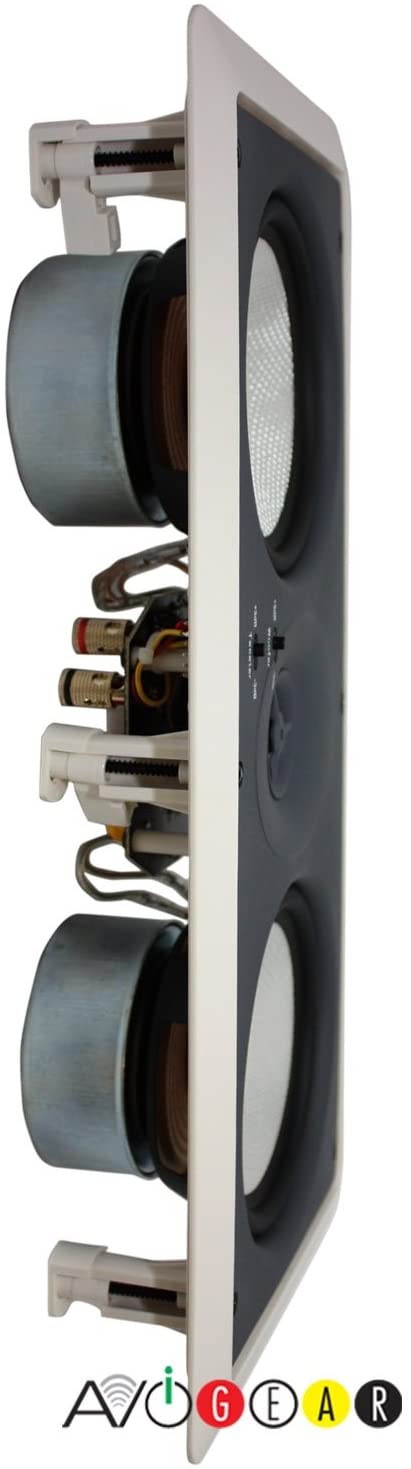LCR25 Sinclair:Wall Speaker W/Dual 5.25" Woofer (Single)