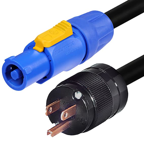PPU-1403 SFM:PowerCON To U-Ground Cable 10FT