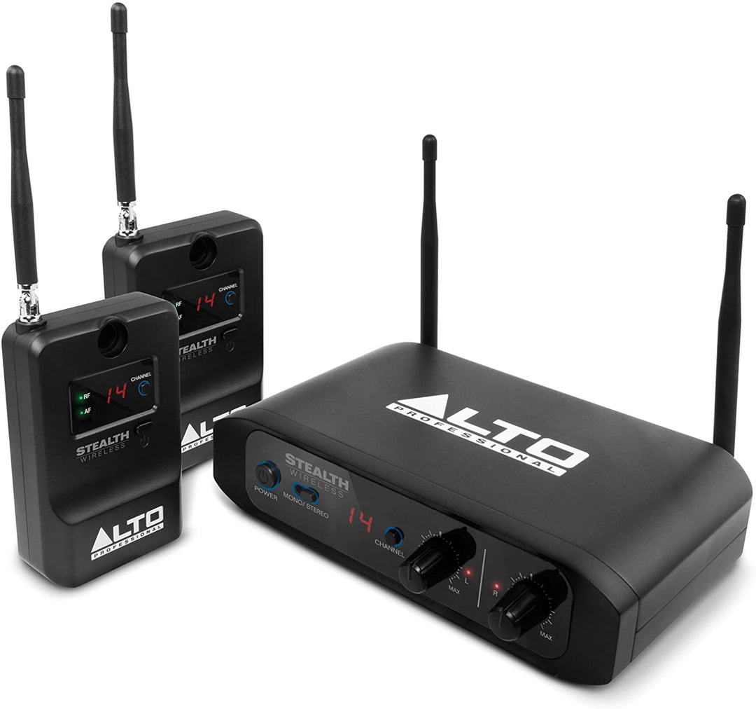 Alto Stealth Wireless: Alto STEALTH WIRELESS Stereo Wireless System For Active Loudspeakers