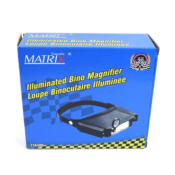 Toolway 716100: Illuminated Bino Magnifier