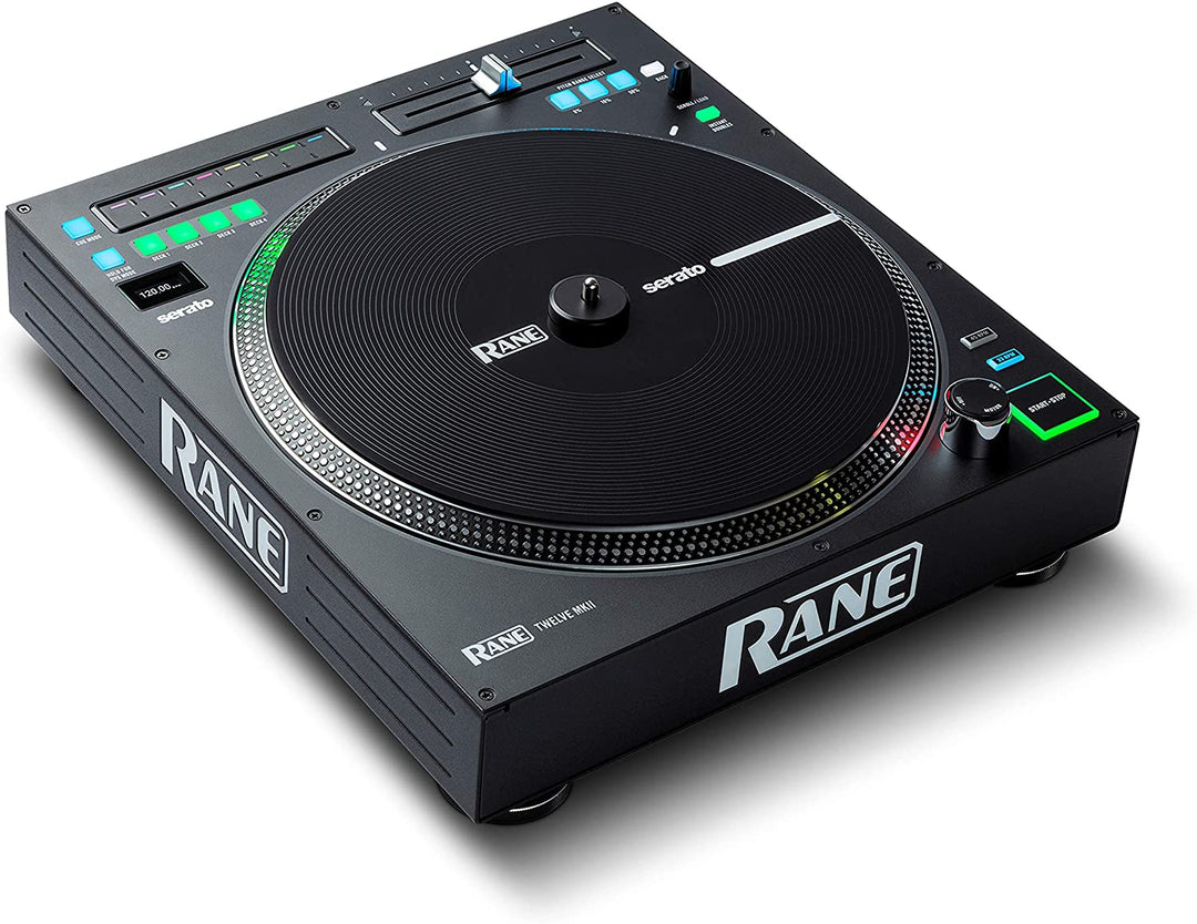 RANE TWELVE MKII: Multi-platform, legacy control, 12" motorized turntable controller with a true vinyl-like touch
