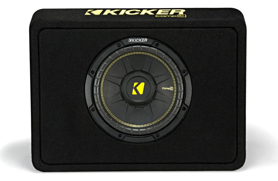 Kicker 44TCWC102: 10" Subwoofer Ported Truck Enclosure Available In 2 & 4 Ohm