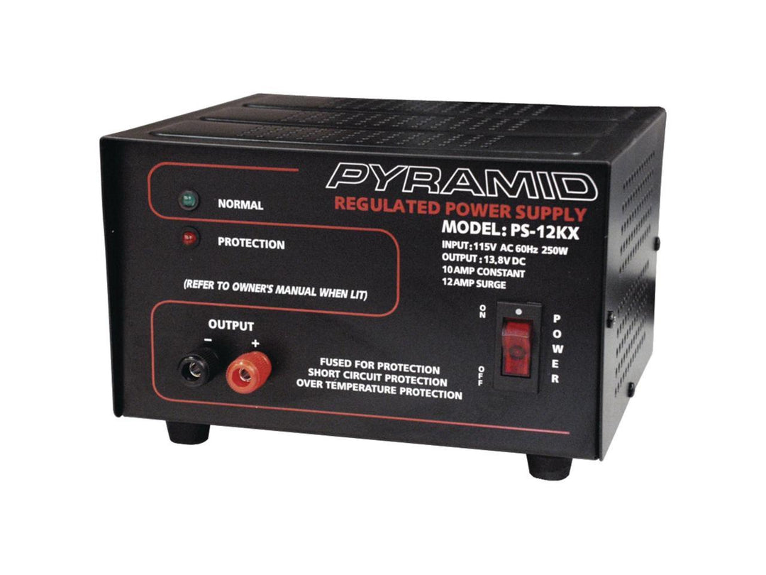 PS12KX Pyra:Power Supply 13.8-volt 10 Amp