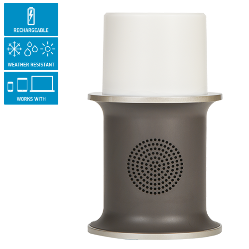 AZ AWSBTCN1ACC:Bluetooth Speaker Indoor/Outdoor W/Led light