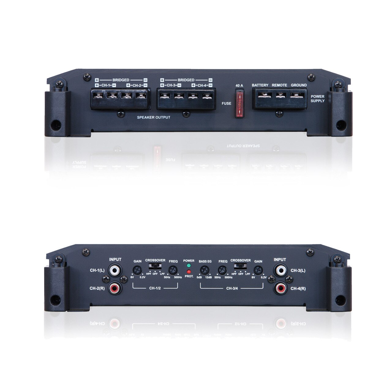 Alpine BBX-F1200: 70 RMS x 4(1200watts max) BBX Series 2-Ohm