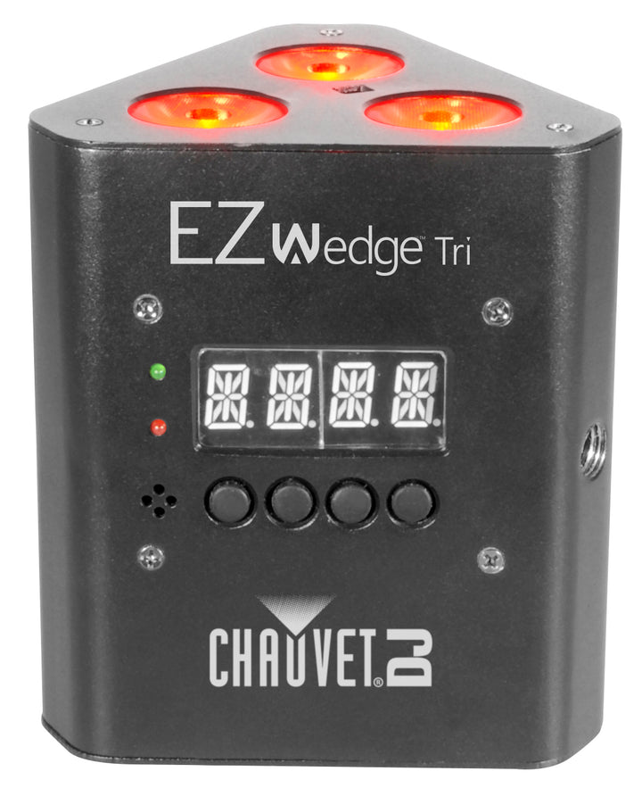 Chauvet EZWEDGE-TRI: Wash Light Led Battery Powered